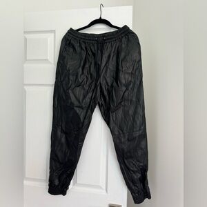 Zara leather pants